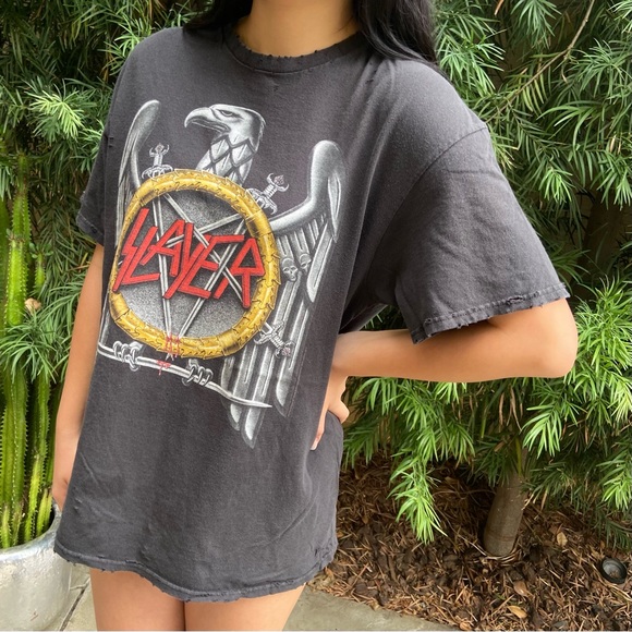 Slayer Heavy Metal Tee - Picture 2 of 11
